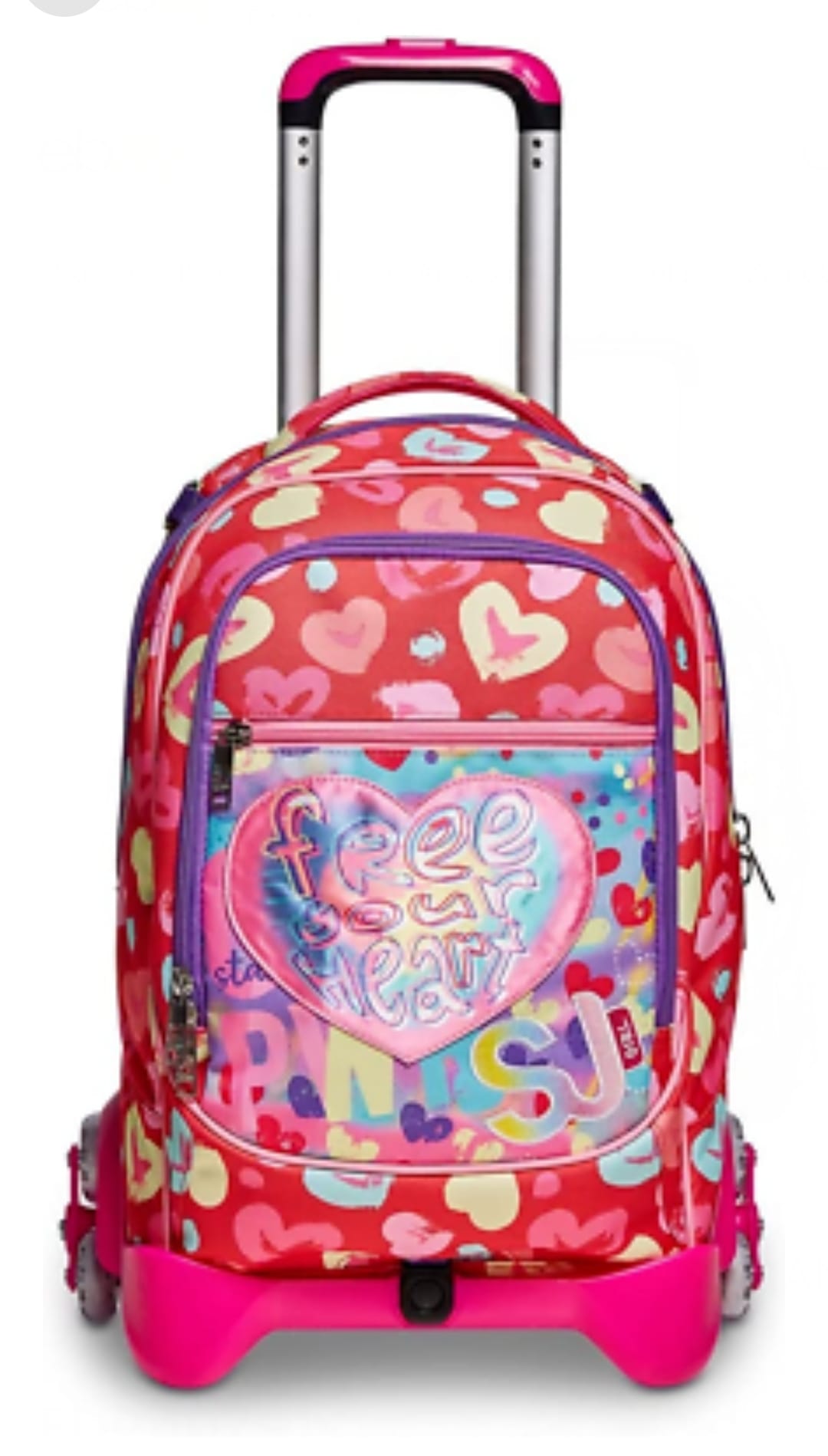 TROLLEY JACK 3 RUOTE - FACCE DA SJ GIRL